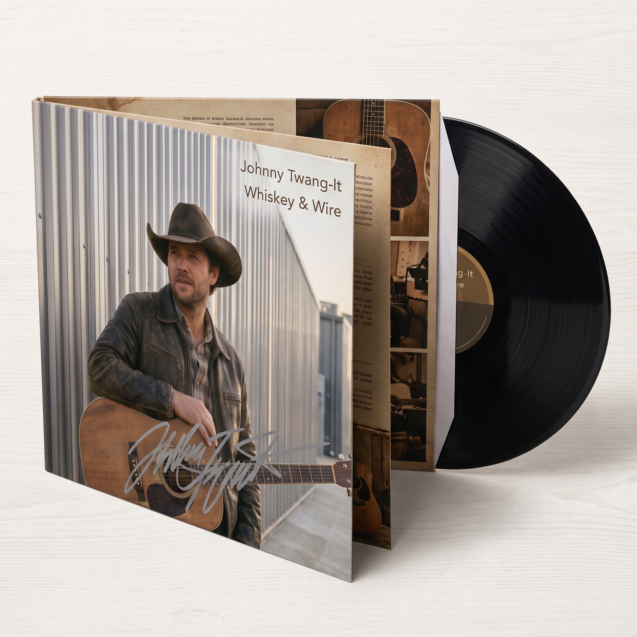 Whiskey & Wire Signed Vinyl